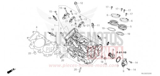 CULASSE CRF1100A4P de 2023